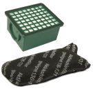 Hepa Filter + Aktivkohlefilter Set geeignet für Vorwerk Kobold VK 130 und VK 131