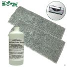 2 Reinigungstücher und Nano Glasreiniger passend für Vorwerk Kobold VG100 MF100