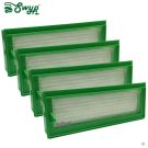 4 Stück HEPA Allergie Filter passend für Vorwerk Kobold VR 200 Saugroboter