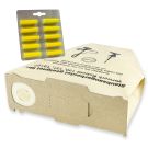 Staubsaugerbeutel Filtertüten geeignet für Vorwerk Kobold 130 131 + Duft Lemon