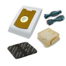 Staubsaugerbeutel Filter und Bürsten geeignet für Vorwerk Tiger 260 mit EB 360 