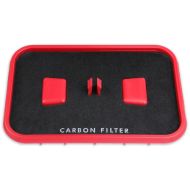 Motorschutzfilter Carbon Filter Abluftfilter kompatibel mit Lux 1 Royal, Classic - Lux D 820 Staubsauger