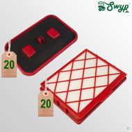 20 Hepafilter + 20 Motorschutzfilter Filter passend für Lux 1 D820 Royal Classic