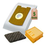 Staubsaugerbeutel Filtertüten Microvlies und Filter Set geeignet für Vorwerk Tiger 260 