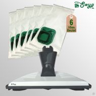 Staubsaugerbeutel und Bodendüse für Laminat Fliesen passend für Vorwerk Kobold VK 150