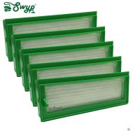 5 Stück HEPA Allergie Filter passend für Vorwerk Kobold VR 200 Saugroboter
