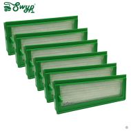 6 Stück HEPA Allergie Filter passend für Vorwerk Kobold VR 200 Saugroboter