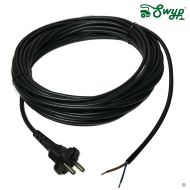 SEBO Felix Dart Anschlussleitung Ersatzkabel Kabel 230V mit EU Stecker 7128DG dunkelgrau