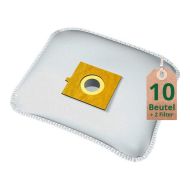 Swyp Vlies Staubsaugerbeutel Filtertüten DISBA XD204m - Inhalt 10 Stück + 2 Filter